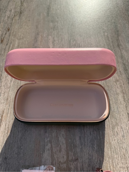 Kate Spade Joshelle Pink Aviator Sunglasses with Case main image 10